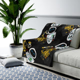Wall-e and Eve Blanket