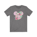 Pink Floral Mickey Shirt