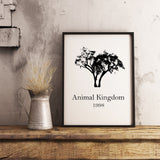 Animal Kingdom Wall Art Print