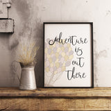 Adventure Is Out There Wall Art Print