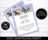 Surprise You're Going on A Disney Cruise Letter; EDITABLE