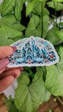 Magic Kingdom Christmas Sticker