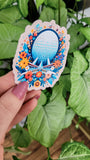 Flower and Garden Festival Sticker