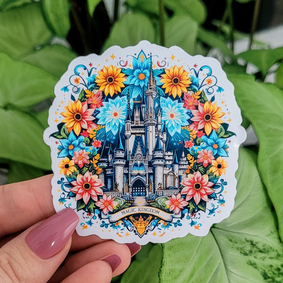 Springtime Magic Kingdom Sticker