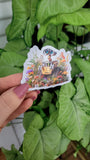 Floral Wall-e Sticker