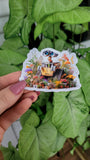 Floral Wall-e Sticker