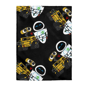 Wall-e and Eve Blanket