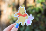 Pooh and Piglet Sticker