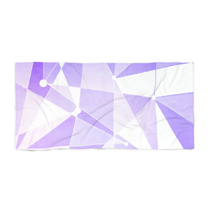 Purple Wall Beach Towel