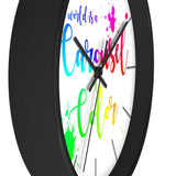 Carousel of Color Wall Clock