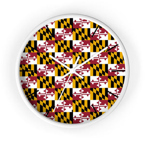 Maryland Mini Print Wall Clock
