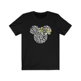 Cheetah Mickey Floral Shirt