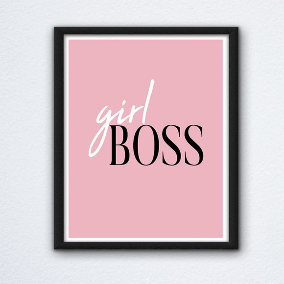 Girl Boss Print