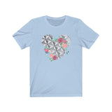 Floral Spaceship Earth Mickey Shirt*