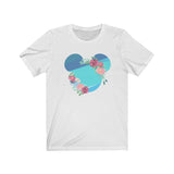 Toothpaste Wall Mickey Floral Shirt