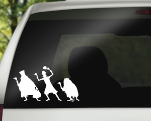 Hitchhiking Ghosts Decal