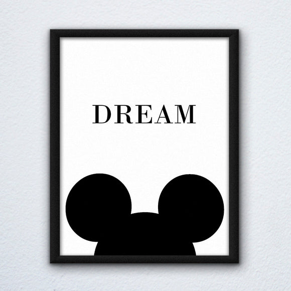 Mickey Dream Wall Art