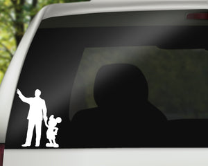 Walt and Mickey Decal