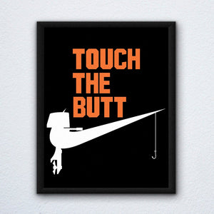Touch The Butt Disney Wall Art