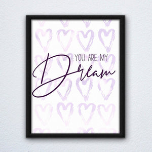 You're My Dream Tangled Print