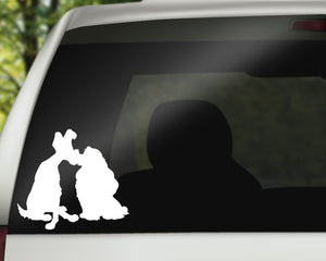 Lady and The Tramp Decal