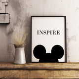 Mickey Inspire Wall Art