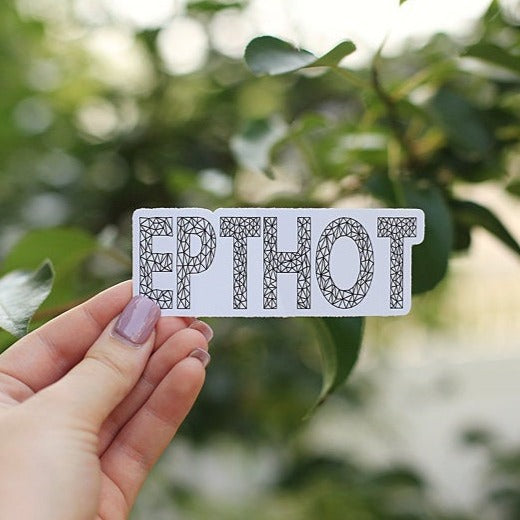Epthot Sticker