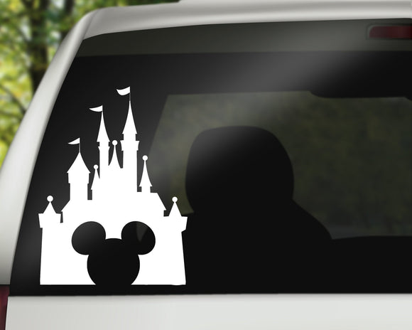 Mickey Castle Decal