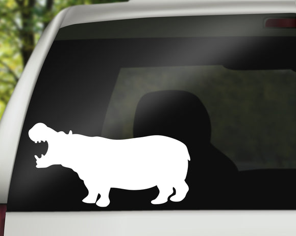Hippo Decal
