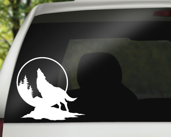 Wolf Decal