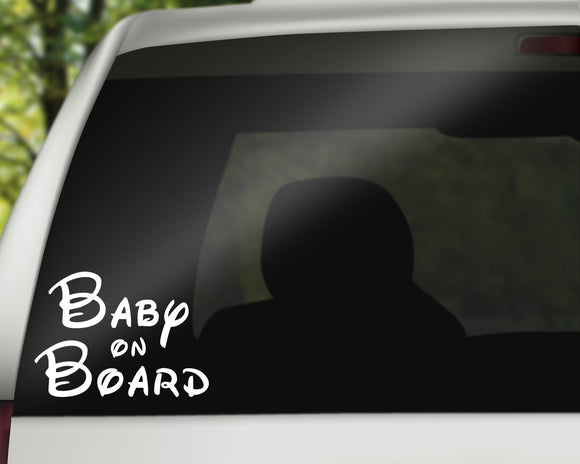 Baby On Board Decal