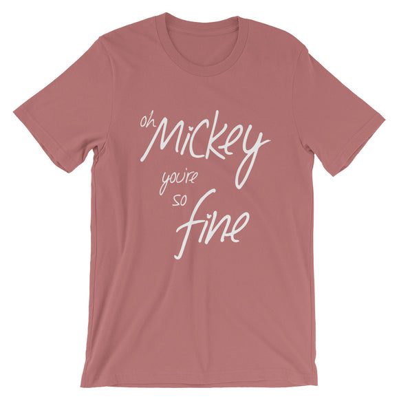 Oh Mickey You're So Fine Shirt
