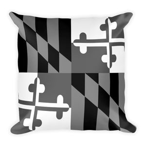 Maryland Flag Gradient Pillow