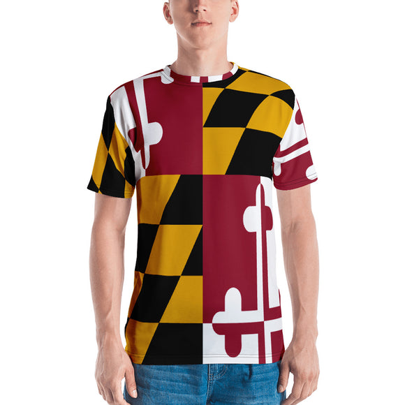 Printful Maryland Flag Shirt XS