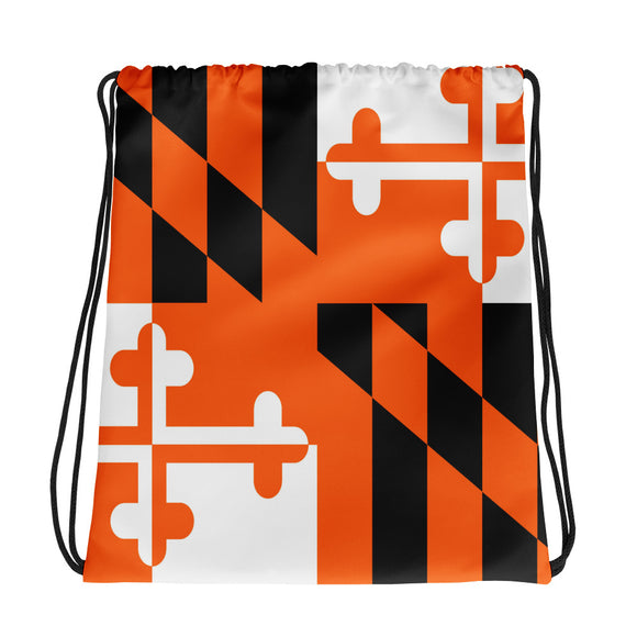 Maryland Drawstring Bag Orange
