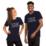 They Don't Know Shirt